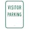 Brady Parking Sign, 18"H, 12"W, Aluminum, 80078 80078 - alternate 1